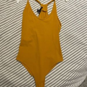 Mustard Bodysuit